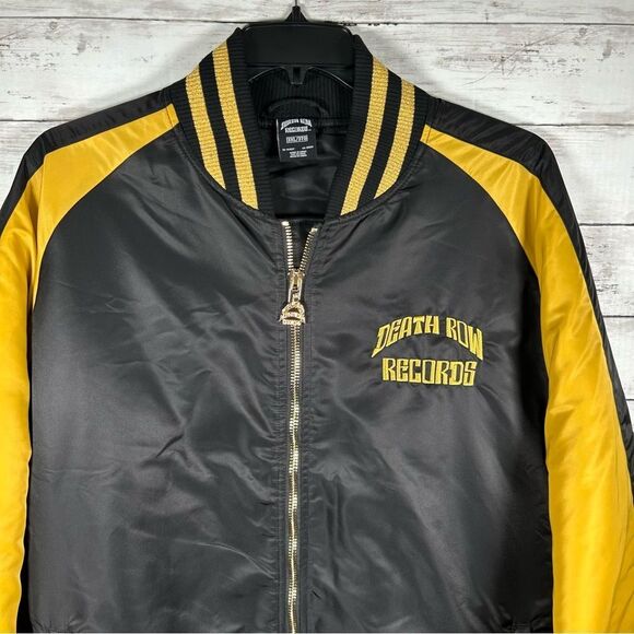 Death Row Records Men’s Long Bomber Limited Edition Jacket Sz 3X Snoop Dogg NEW - Picture 5 of 15